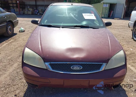 2006 Ford Focus Zx4 из США, поврежденный, VIN 1FAFP34N56W141820